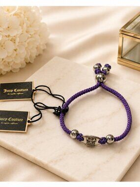 Juicy Couture Crown ID Friendship bracelet